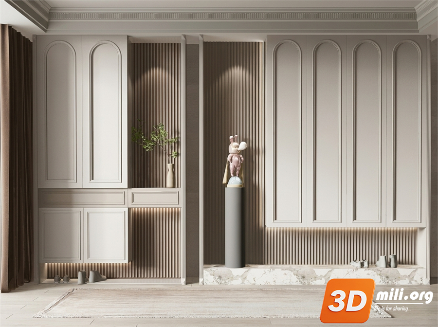 Shoe cabinet Skp Files